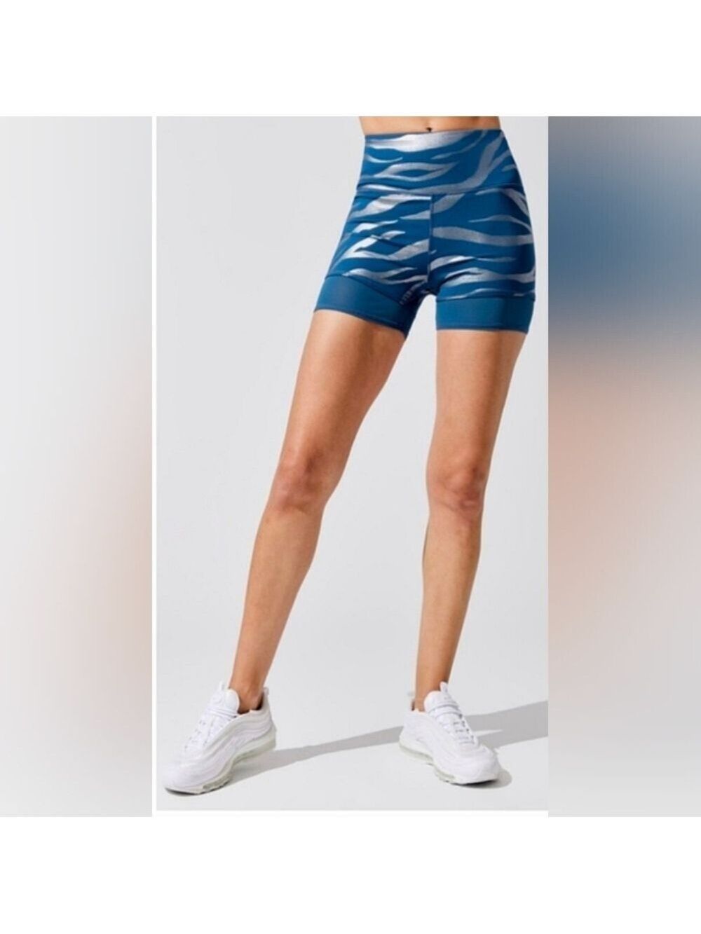 Eleven By Venus Williams Blue Safari Bike Shorts Size XS